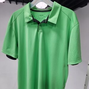 Oakley Bright Green Men's Polo Golf Shirt